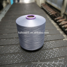 DTY 100% polyester yarn 100/48F dope dyed Grey